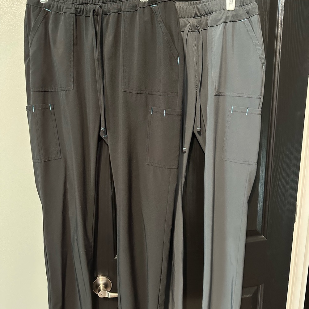 Women’s Black & Gray Scrub pants